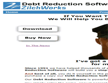 Tablet Screenshot of debtblaster.com